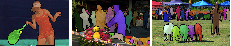 Image labeled with things classes